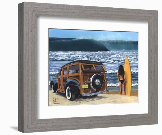 U-Go-Girl-Scott Westmoreland-Framed Art Print