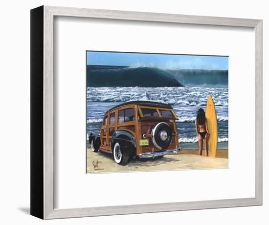 U-Go-Girl-Scott Westmoreland-Framed Art Print