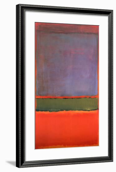 No. 6 (Violet, Green and Red), 1951-Mark Rothko-Framed Art Print