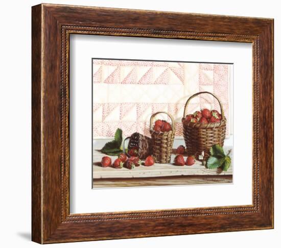 Strawberry Time-Pauline Eblé Campanelli-Framed Art Print