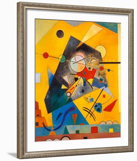 Quiet Harmony-Wassily Kandinsky-Framed Art Print