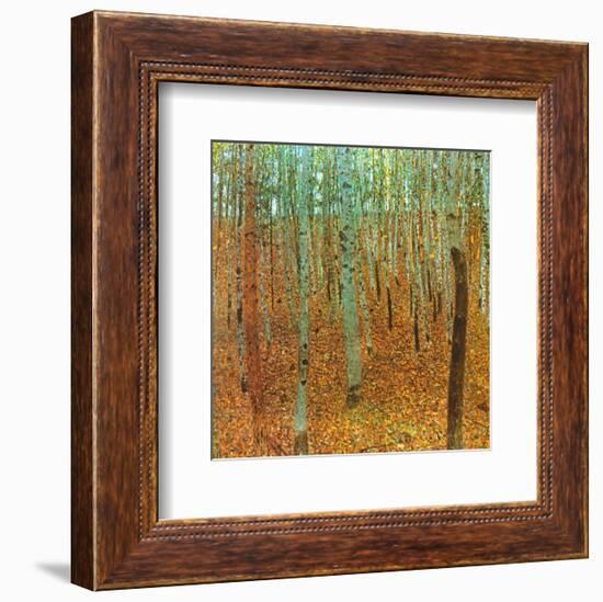 Forest of Beeches-Gustav Klimt-Framed Art Print