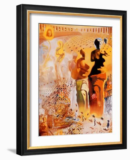 The Hallucinogenic Toreador, c.1970-Salvador Dalí-Framed Art Print