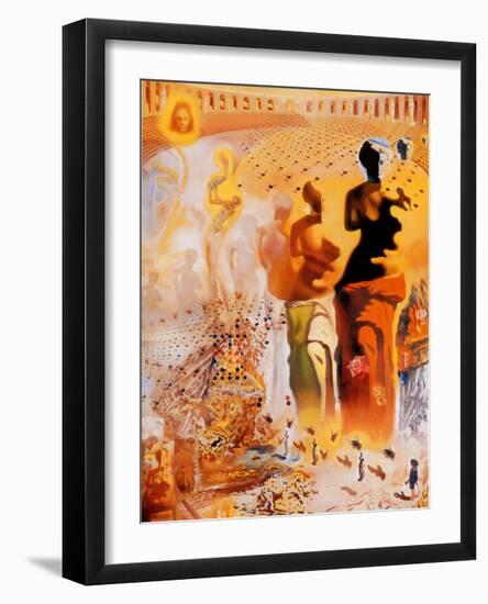 The Hallucinogenic Toreador, c.1970-Salvador Dalí-Framed Art Print