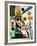 Balancement-Wassily Kandinsky-Framed Art Print