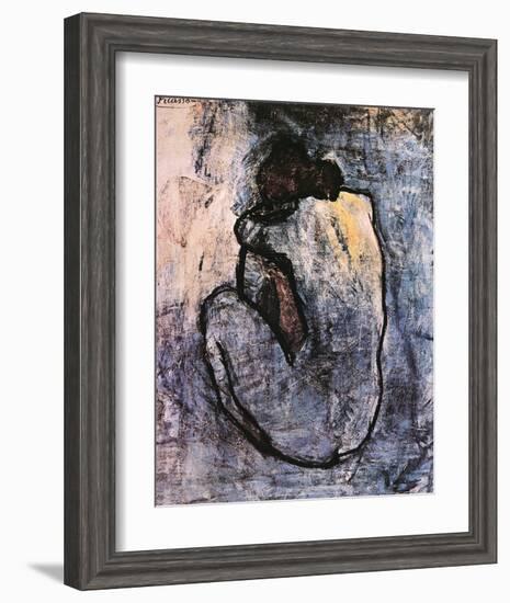 Blue Nude, c.1902-Pablo Picasso-Framed Art Print