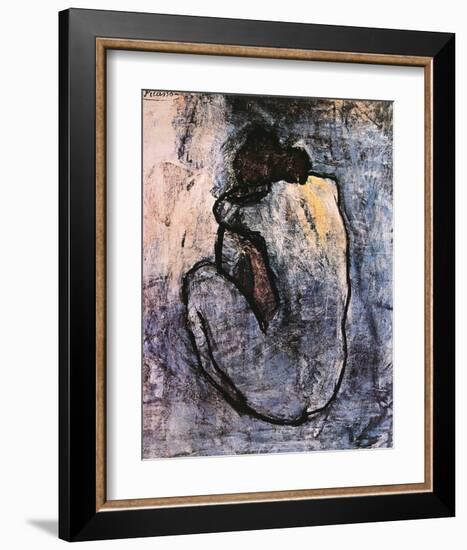 Blue Nude, c.1902-Pablo Picasso-Framed Art Print