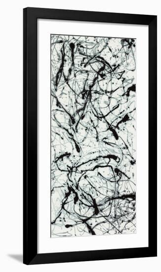 Number II A-Jackson Pollock-Framed Serigraph