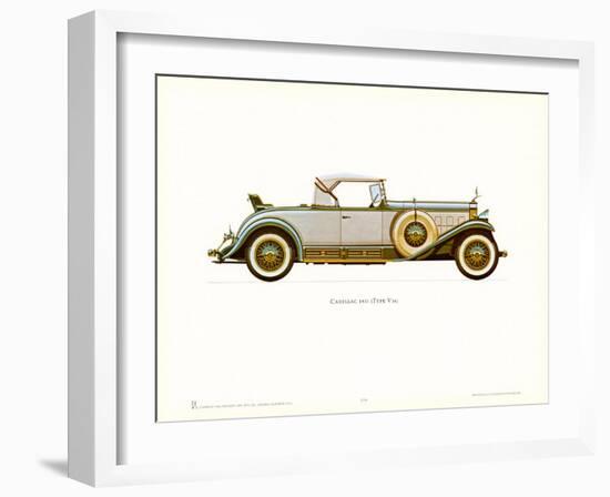 1931 Cadillac-null-Framed Art Print