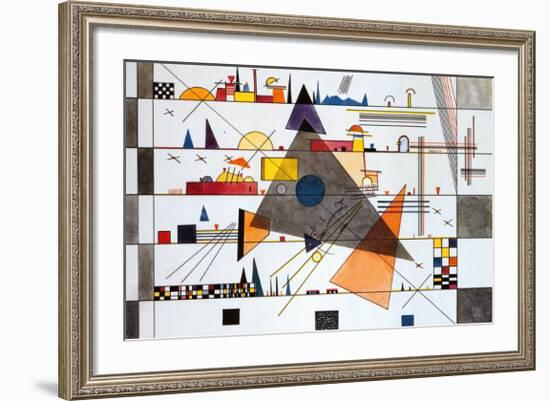 Horizonale, c.1924-Wassily Kandinsky-Framed Art Print