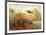 The Artist's Garden in Argenteuil-Claude Monet-Framed Art Print