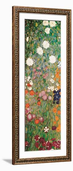 Flower Garden (detail)-Gustav Klimt-Framed Art Print