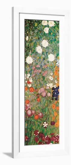 Flower Garden (detail)-Gustav Klimt-Framed Art Print