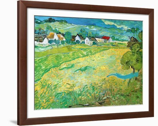 Sunny Meadow in Arles, c.1890-Vincent van Gogh-Framed Art Print