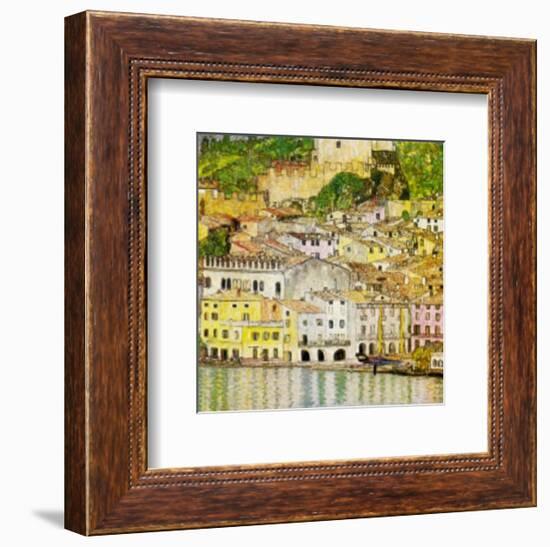 Malcesine sul Garda-Gustav Klimt-Framed Art Print