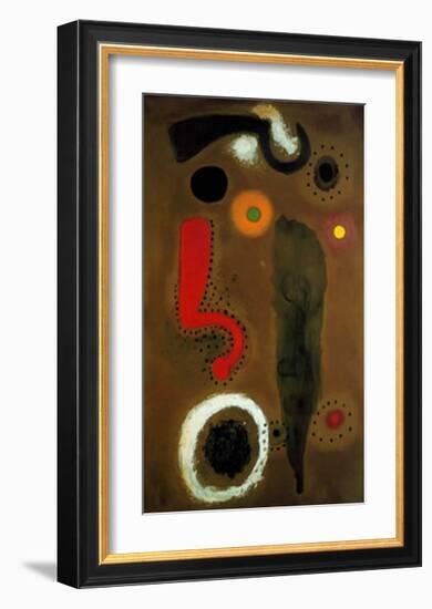 Vogel im Raum-Joan Miro-Framed Art Print