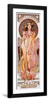 Moet Chandon Dry Imperial-Alphonse Mucha-Framed Giclee Print