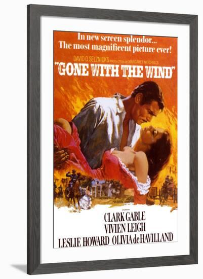 Gone with the Wind-null-Framed Art Print