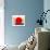 The Red Sun-Joan Miro-Art Print displayed on a wall