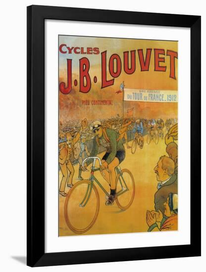 Cycles J.B. Louvet-null-Framed Art Print