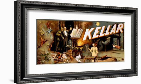 Keller the Magician-null-Framed Giclee Print