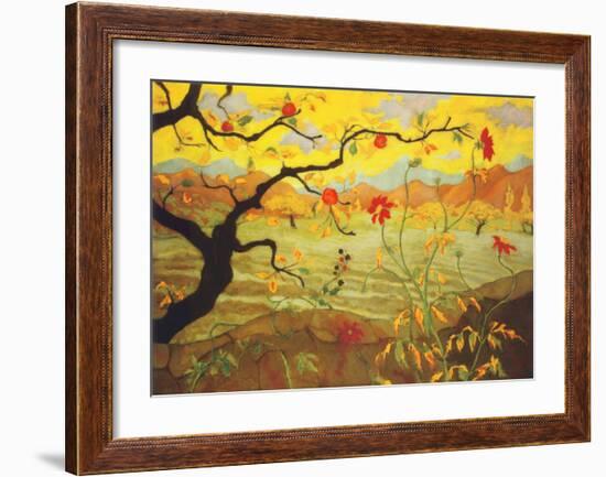 Apple Tree with Red Fruit, c.1902-Paul Ranson-Framed Art Print