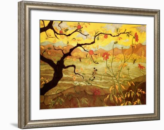 Apple Tree with Red Fruit, c.1902-Paul Ranson-Framed Art Print