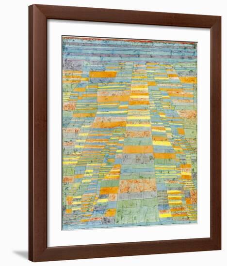 Primary Route and Bypasses, c.1929-Paul Klee-Framed Art Print