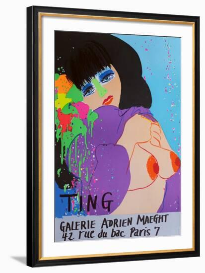 Expo Galerie Maeght I-Walasse Ting-Framed Collectable Print