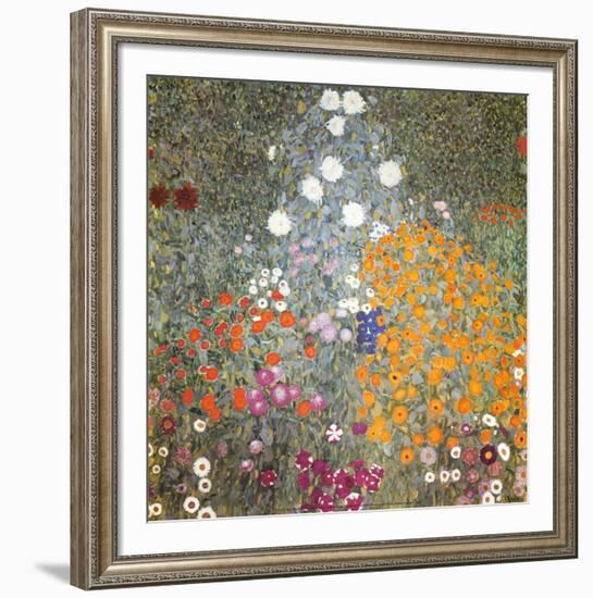 Farm Garden-Gustav Klimt-Framed Art Print