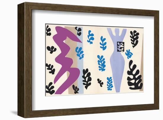 The Knife Thrower, pl. XV from Jazz, c.1943-Henri Matisse-Framed Art Print