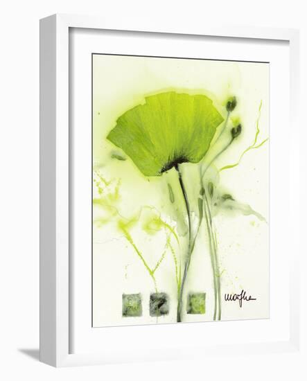 Coquelicot Vert I-Marthe-Framed Art Print