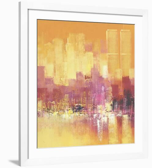 Relieves II-Claudio Lami-Framed Art Print