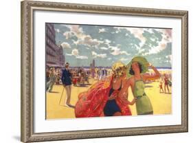 The Belgian Coast-Arthur C Michael-Framed Giclee Print