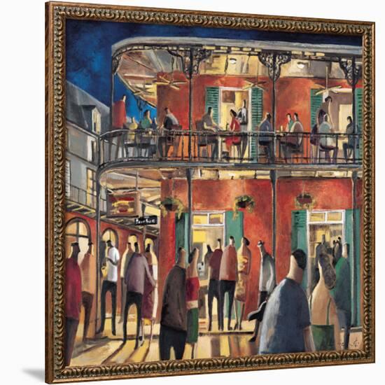 New Orleans Streets-Didier Lourenco-Framed Art Print