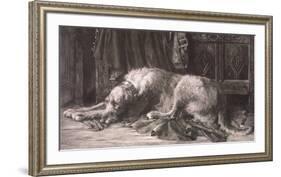 Irish Deerhound-Herbert Dicksee-Framed Premium Giclee Print