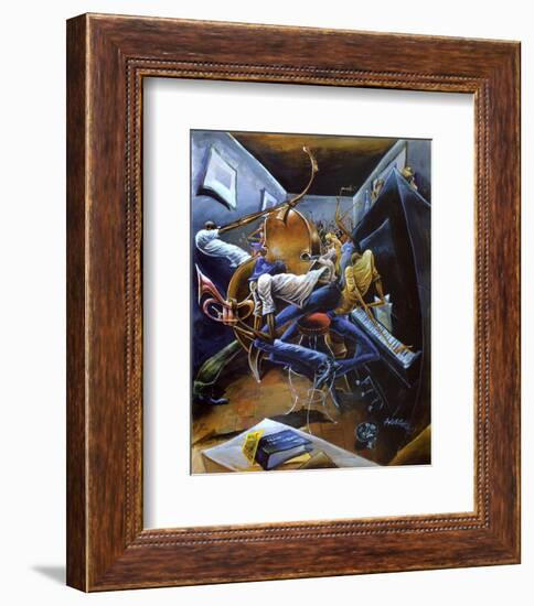 Rent Party-Frank Morrison-Framed Art Print