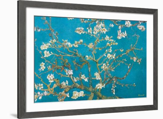 Almond Branches in Bloom, San Remy, c.1890-Vincent van Gogh-Framed Art Print