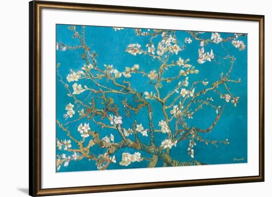 Almond Branches in Bloom, San Remy, c.1890-Vincent van Gogh-Framed Art Print