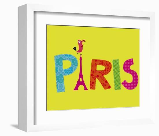 Paris Perroquet-Nathalie Choux-Framed Art Print