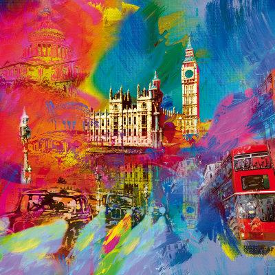 'London' Art Print Robert Holzach