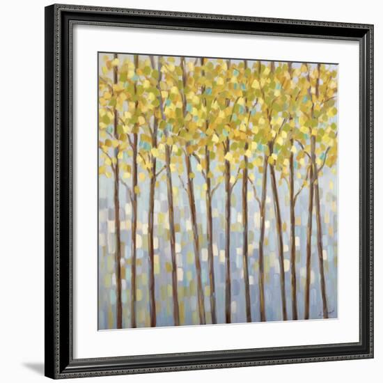 Glistening Tree Tops-Libby Smart-Framed Art Print