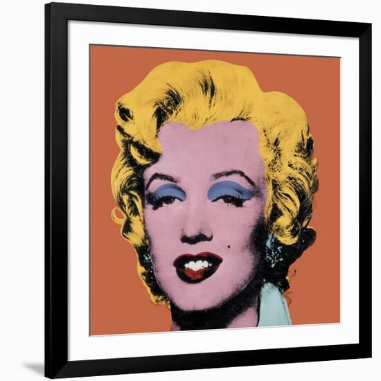 Shot Orange Marilyn, c.1964-Andy Warhol-Framed Giclee Print