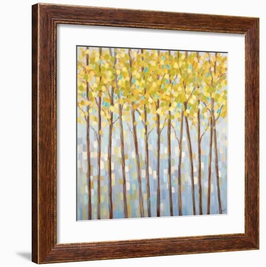 Glistening Tree Tops-Libby Smart-Framed Giclee Print