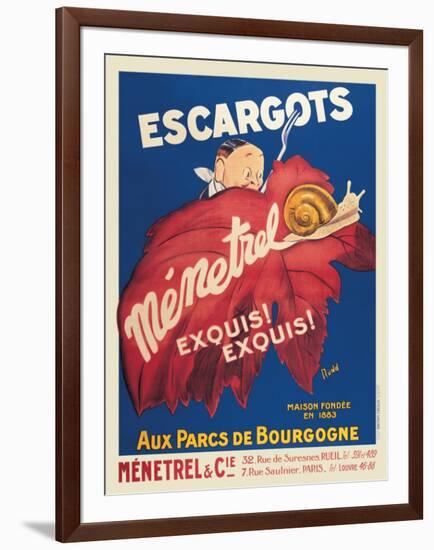 Escargots Menetrel-null-Framed Giclee Print