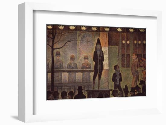 Circus Sideshow-Georges Seurat-Framed Art Print