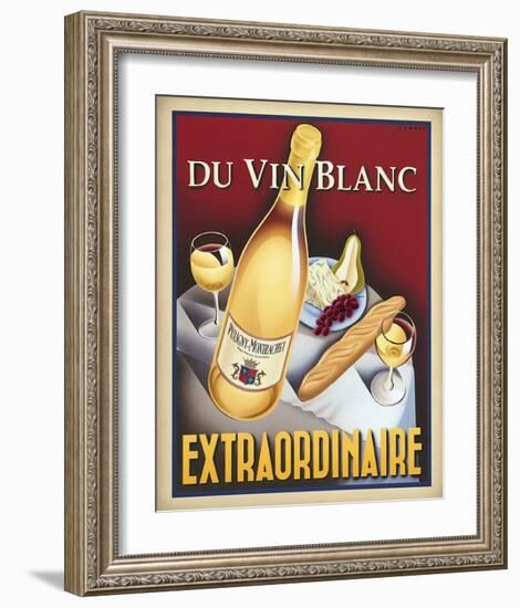 Du Vin Blanc Extraordinaire-Steve Forney-Framed Art Print