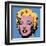 Shot Blue Marilyn, 1964-Andy Warhol-Framed Art Print