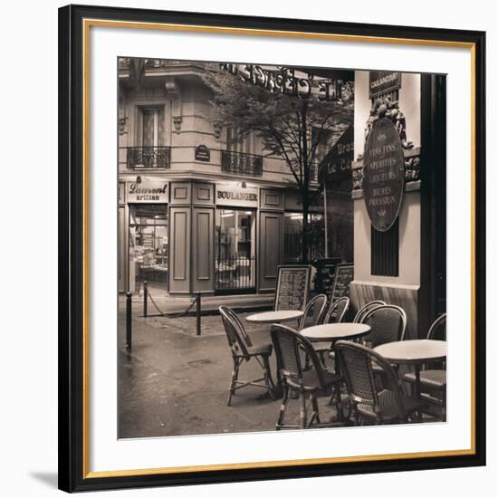 Café, Montmartre-Alan Blaustein-Framed Art Print