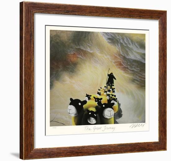 The Great Journey-Mackenzie Thorpe-Framed Collectable Print